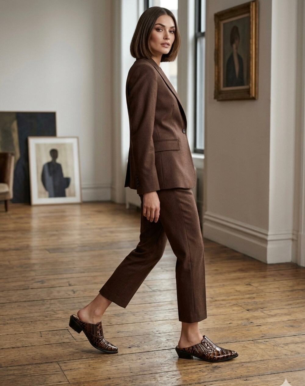 Corkys Mules Crocodile Embossed western chic southwestern indie boho career